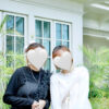 兩著凹凸花花吊帶背心