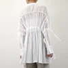 超仙！透薄蝴蝶結束束傘形Top