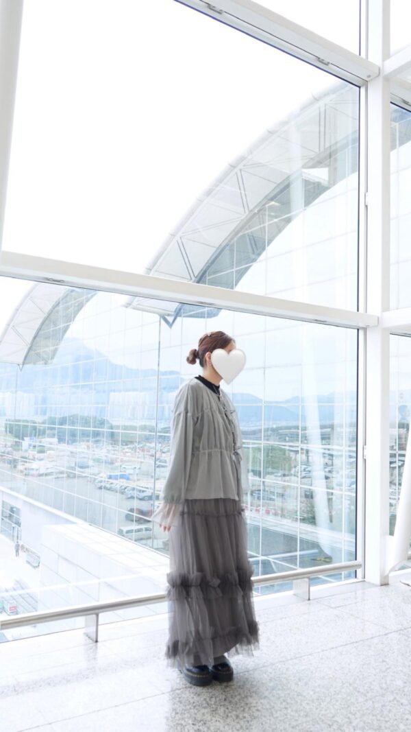 超仙雙層Ruffle紗紗長裙