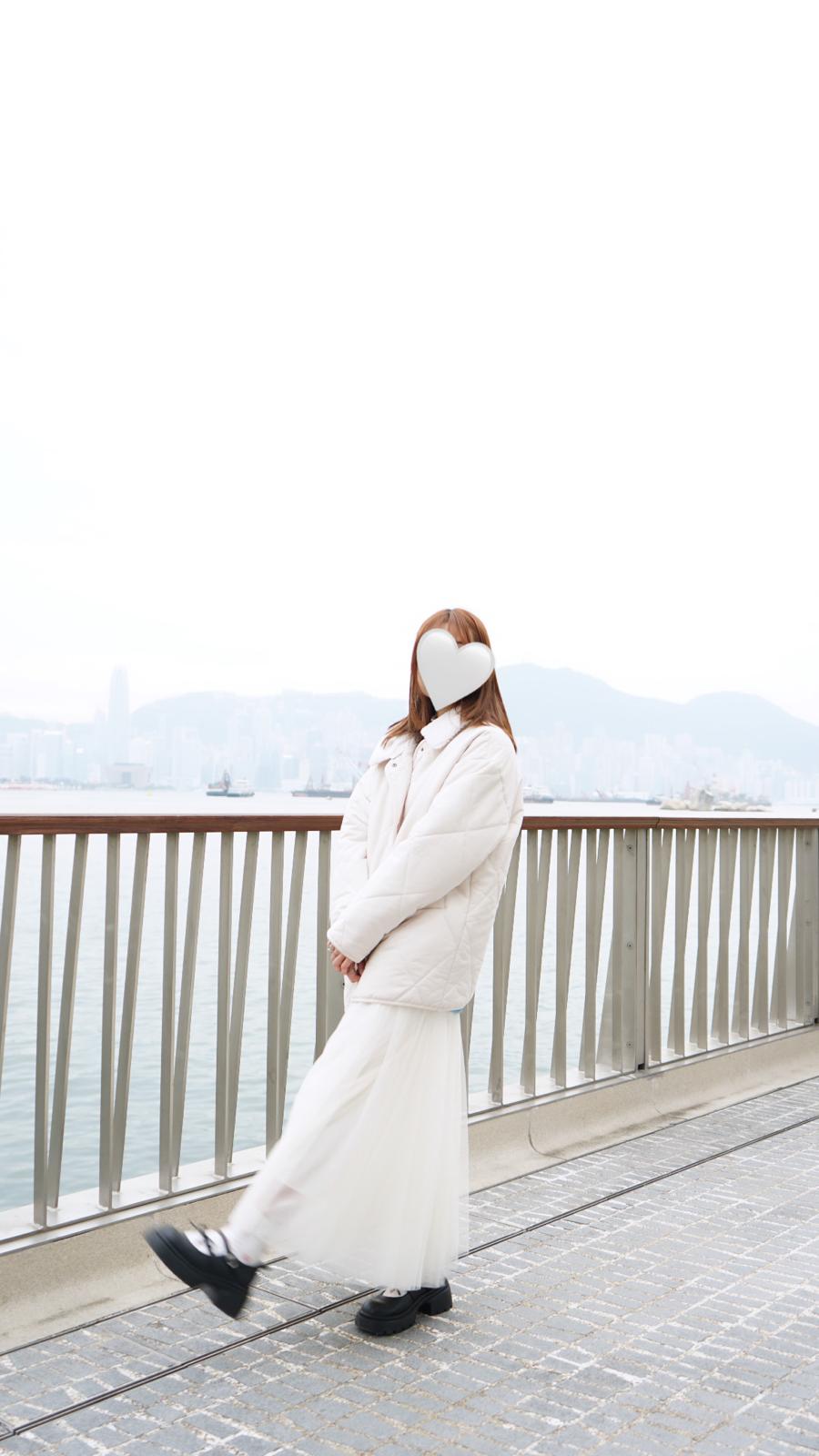 棉花糖感夾棉外套