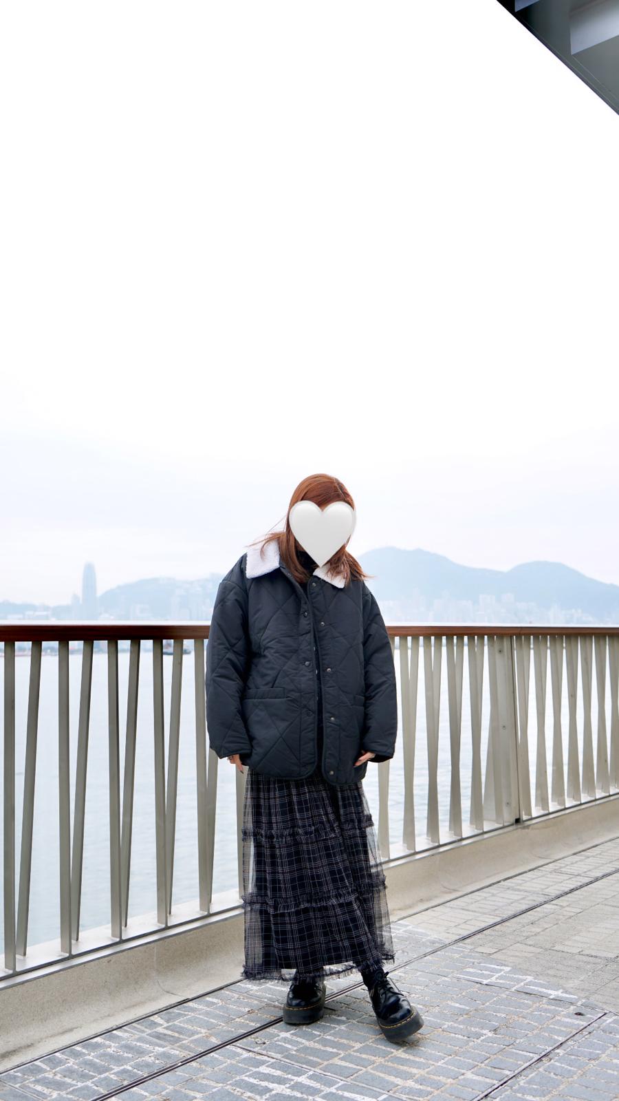 棉花糖感夾棉外套