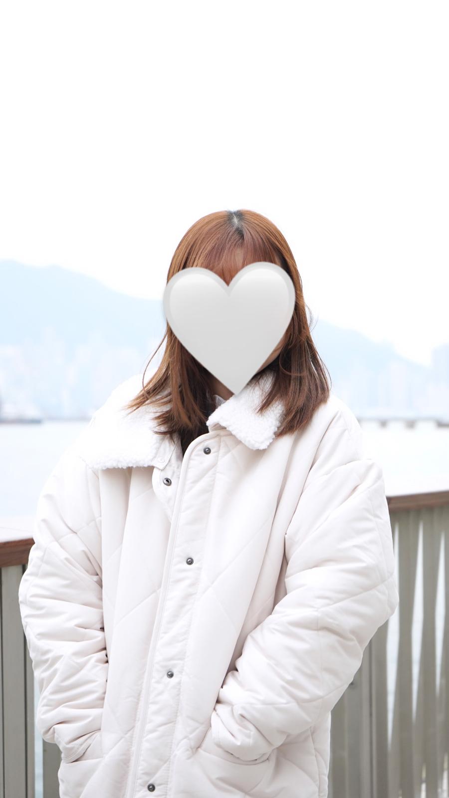 棉花糖感夾棉外套