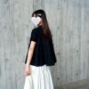 索索質料口袋綁結傘裙