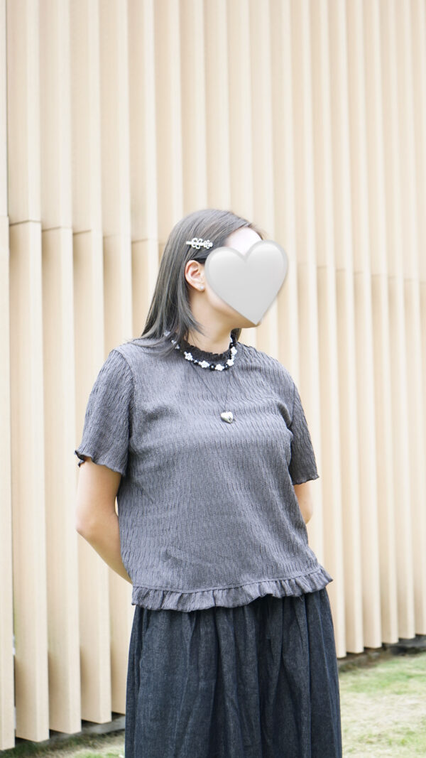 百撘小魚尾Ruffle邊Top