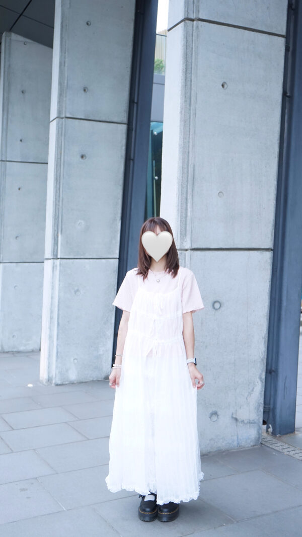 百撘小魚尾Ruffle邊Top