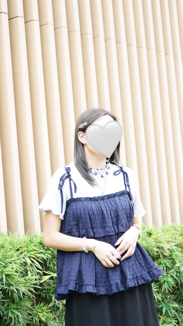 百撘小魚尾Ruffle邊Top