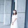 Lace布料花花蛋糕裙