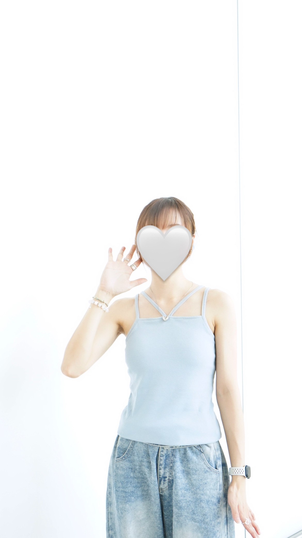 交叉雙肩帶Bra Top