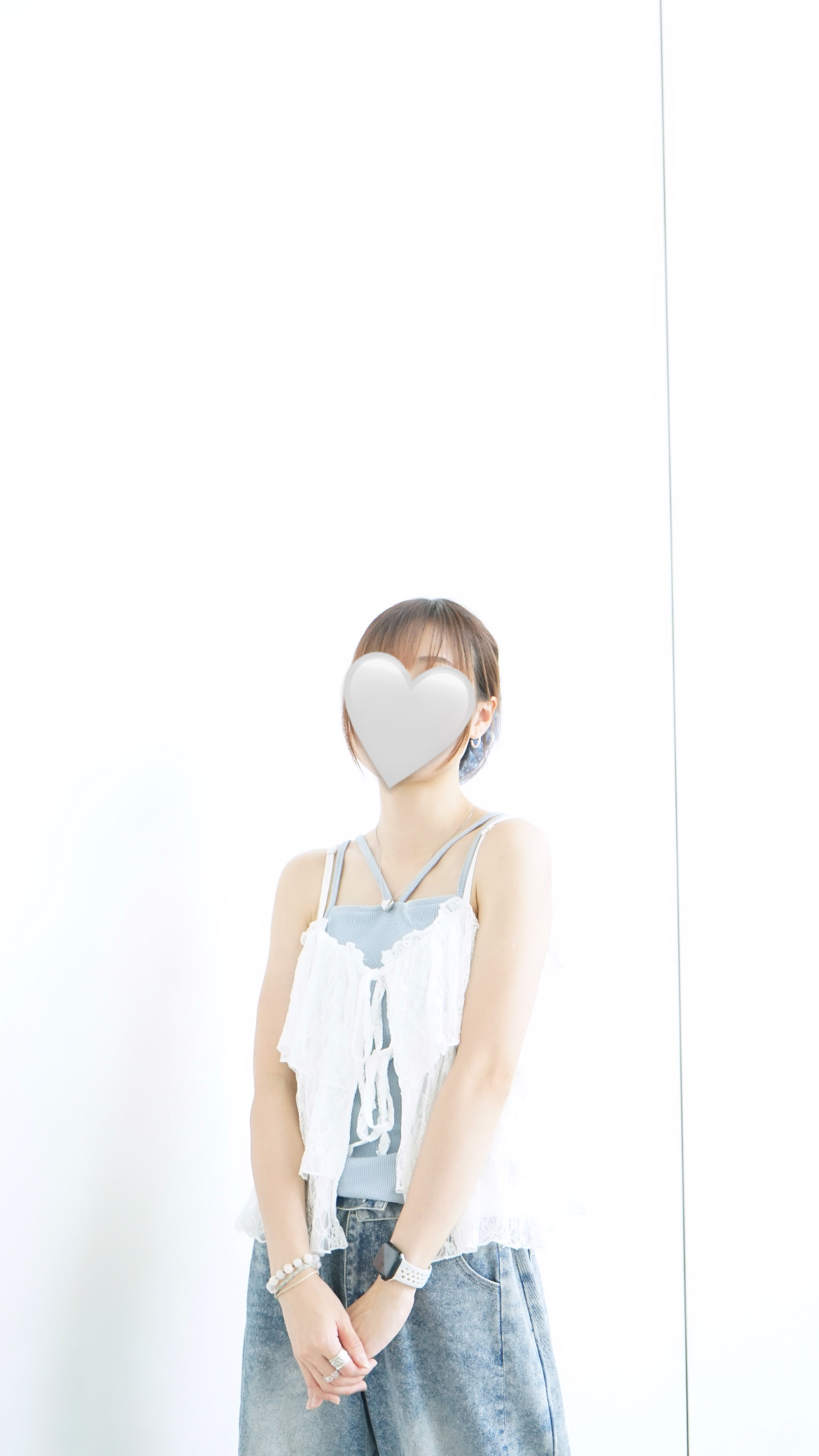交叉雙肩帶Bra Top