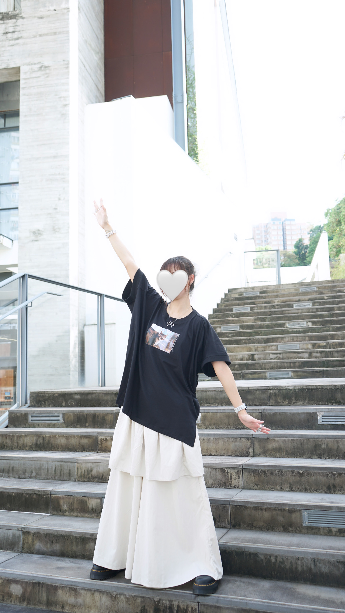 特別cutting! 刺繡貓貓Tee