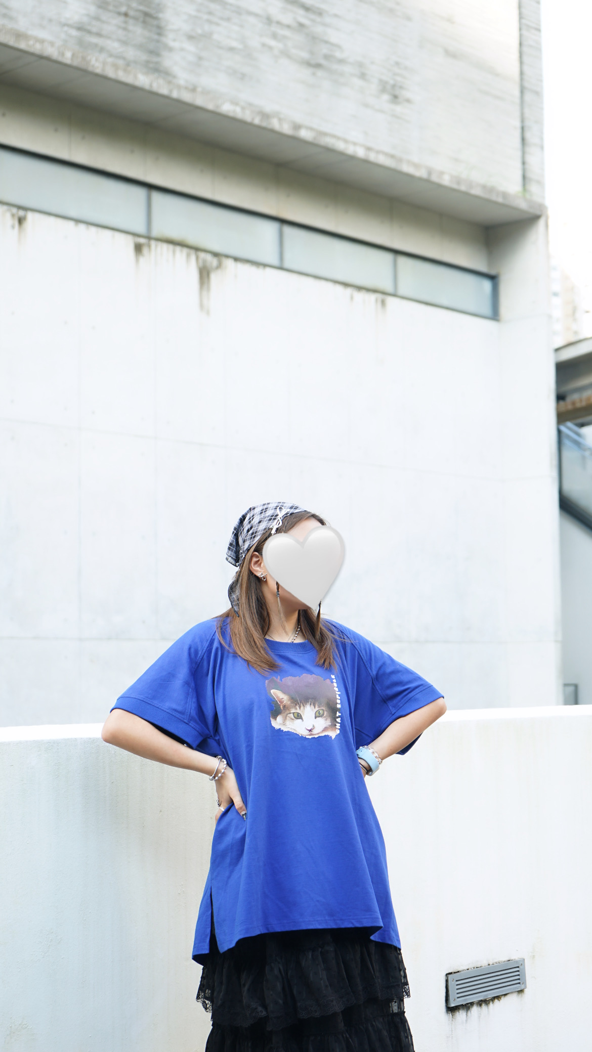 特別cutting! 刺繡貓貓Tee