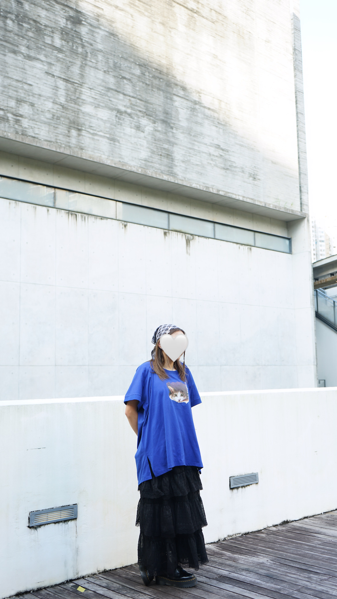 特別cutting! 刺繡貓貓Tee