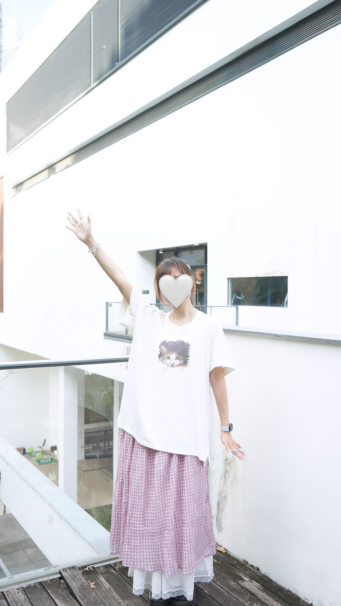 特別cutting! 刺繡貓貓Tee