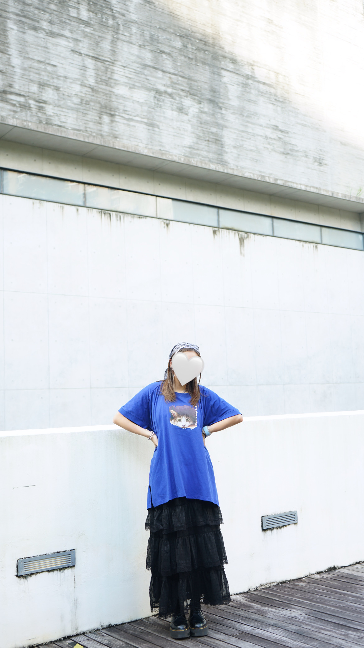 特別cutting! 刺繡貓貓Tee
