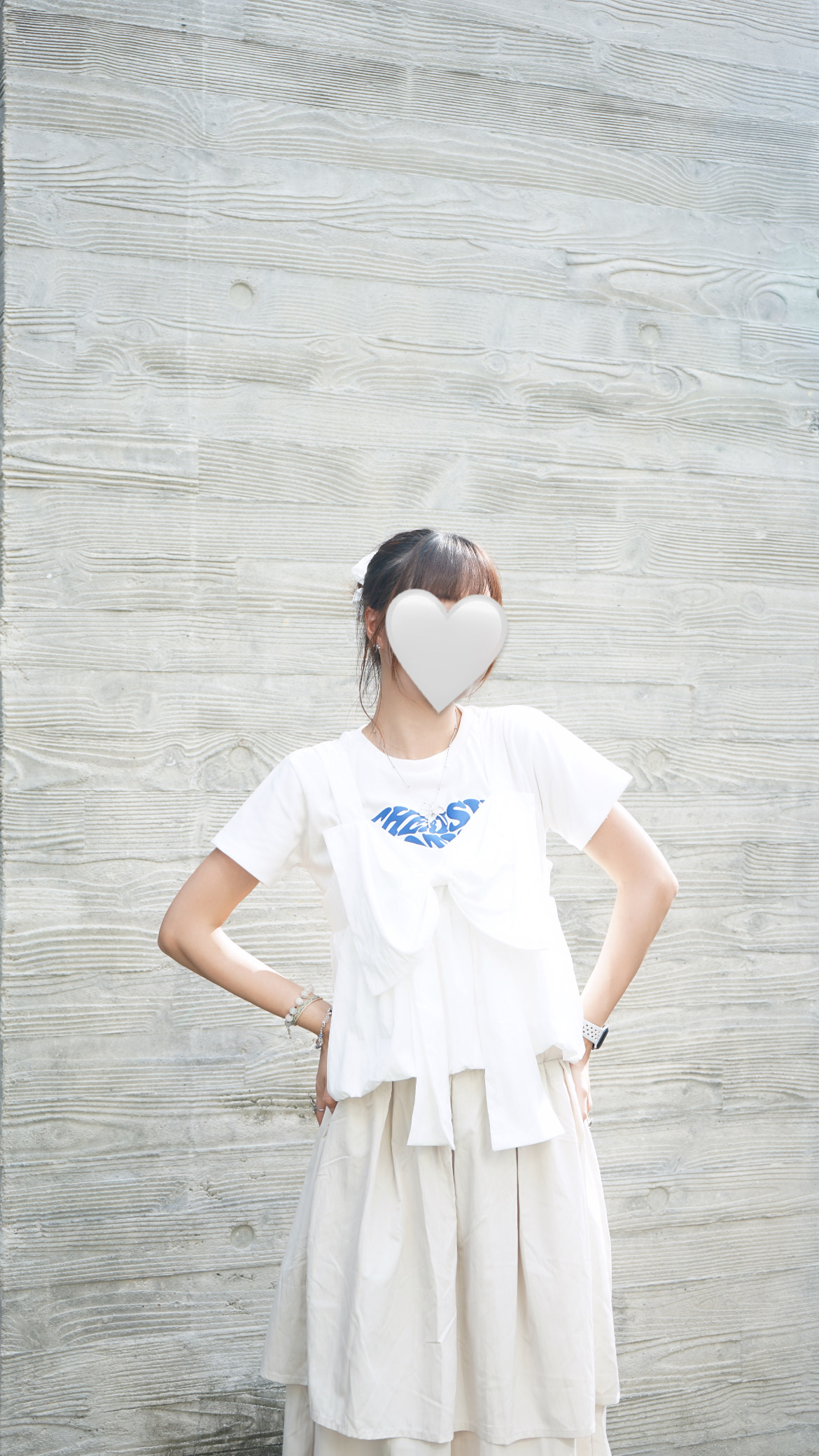 952D2970-6754-40AB-992B-65D142C0DF7F 文字心心Crop tee