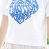 F58AD2F4-404F-43C6-9B8C-283987BECD26 文字心心Crop tee