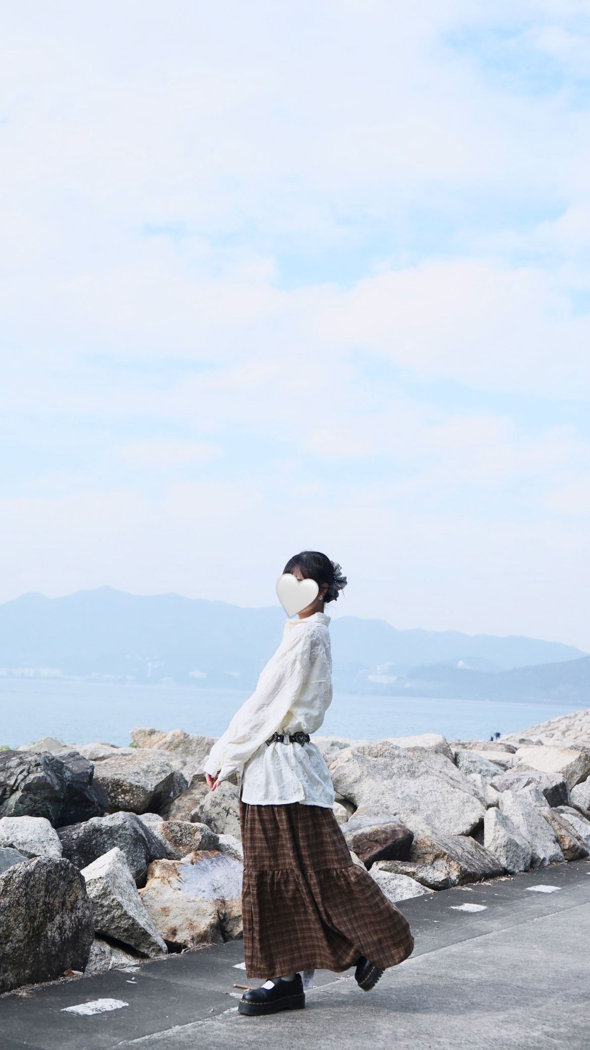 冬日感必備格仔蛋糕裙