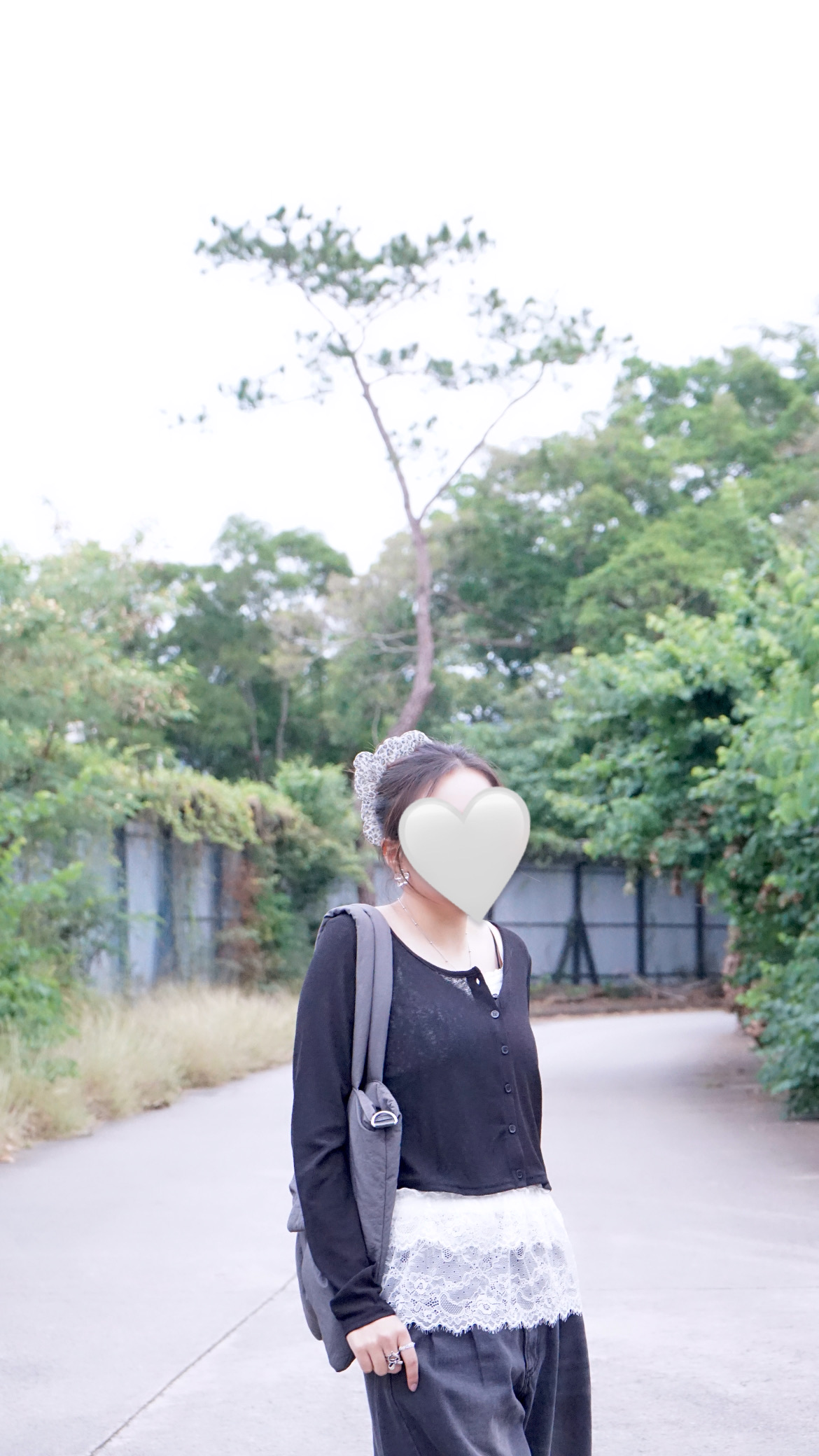 2件套！Lace邊邊背心+小外套