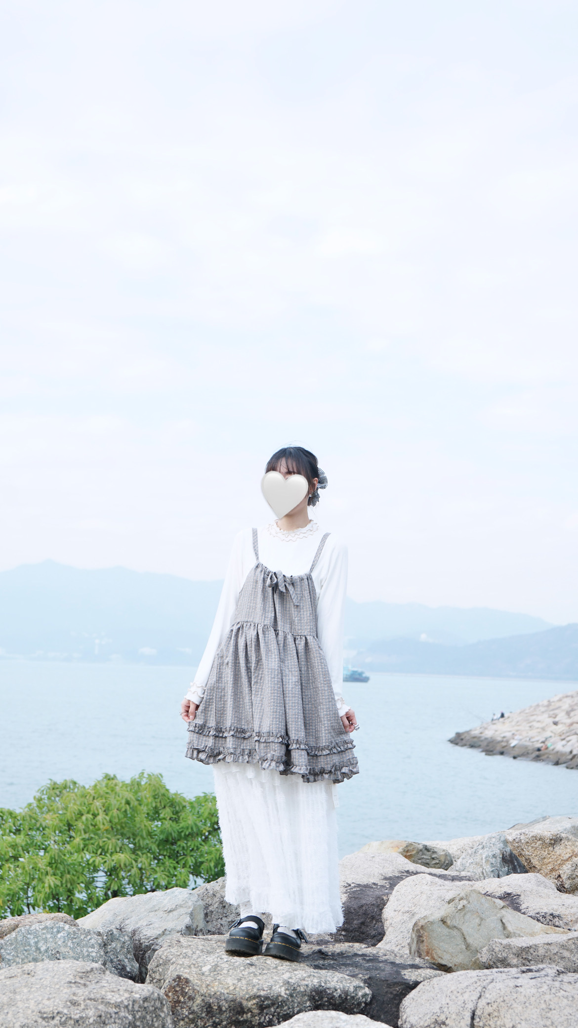 毛絨絨層層蛋糕裙