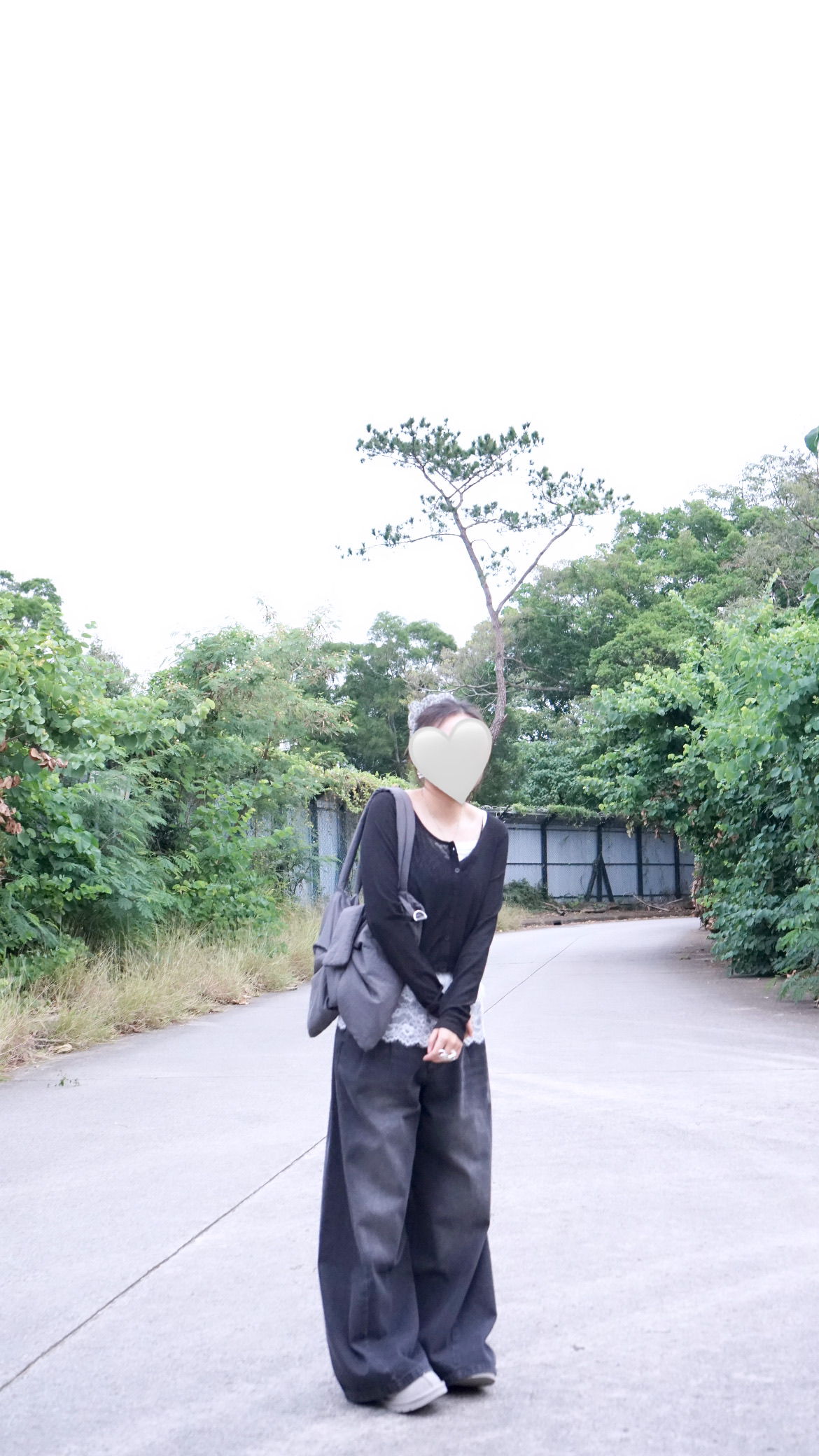 2件套！Lace邊邊背心+小外套