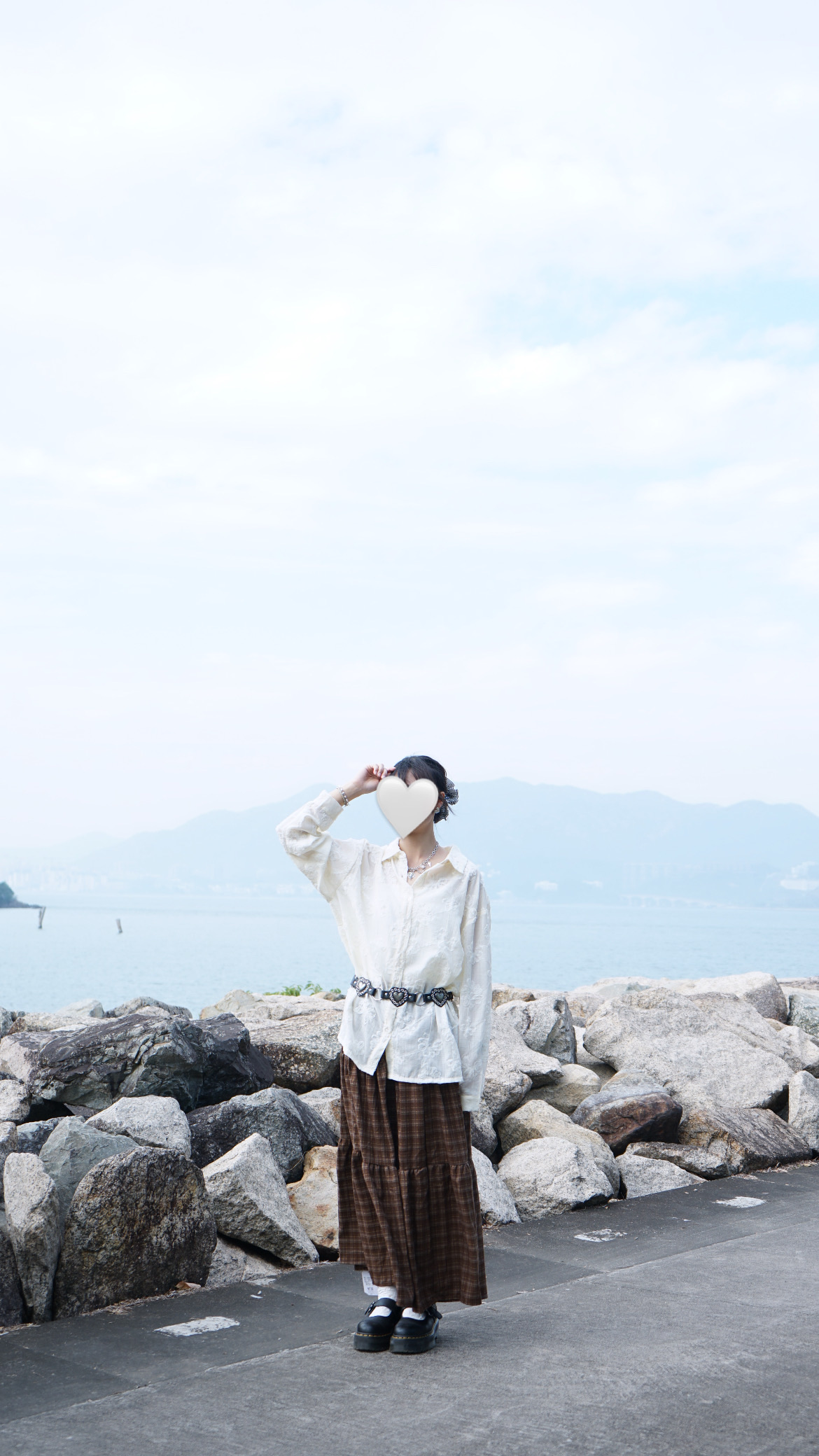 冬日感必備格仔蛋糕裙