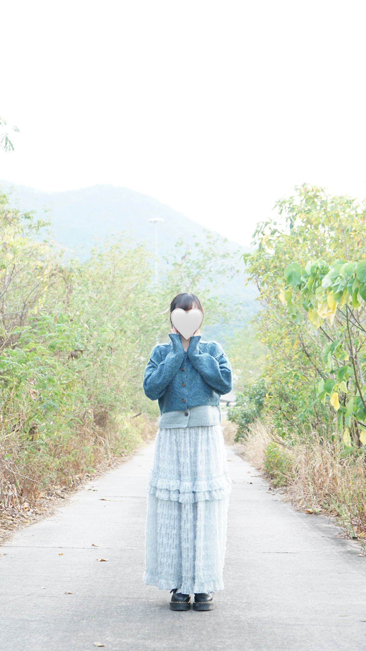 毛絨絨層層蛋糕裙
