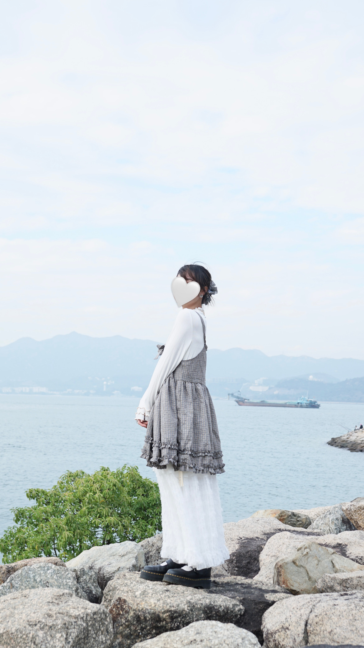 毛絨絨層層蛋糕裙