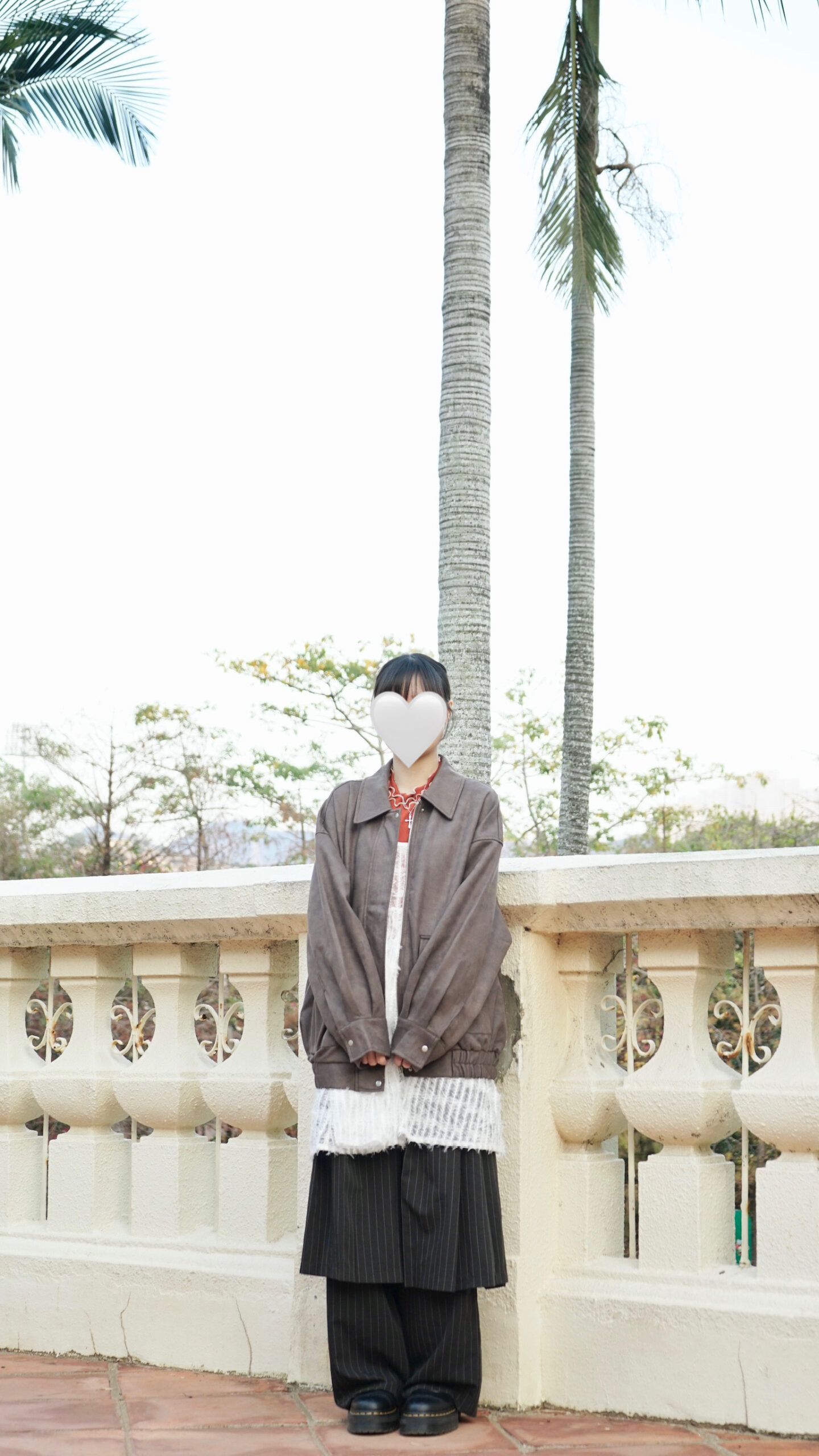 Vintage風麂皮寬鬆外套