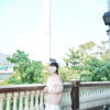超易襯～ruffle邊邊中長裙