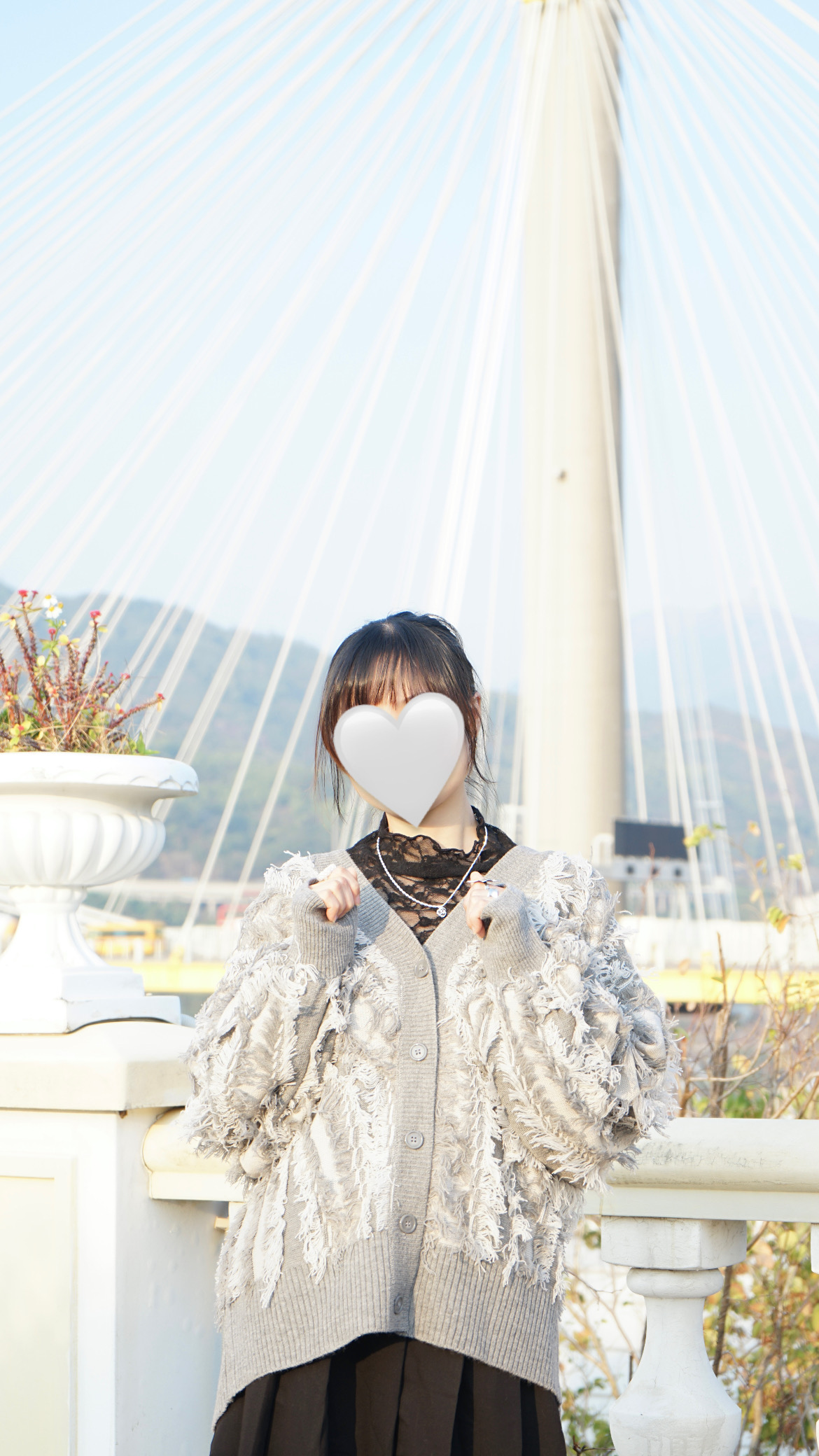 661F33D8-80DB-4D36-9E11-A9568AA38C63 百搭lace花紋透透top