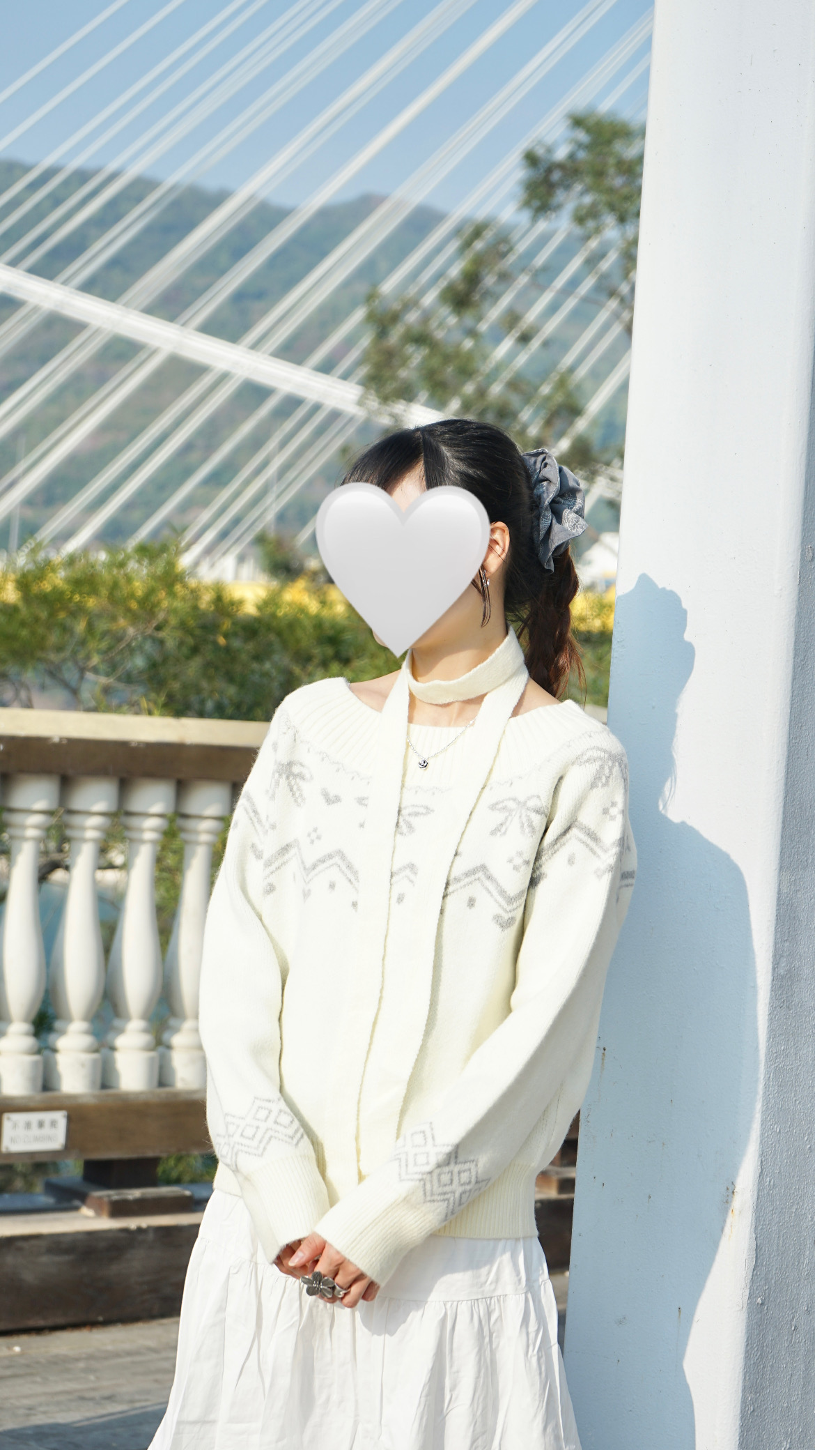 922D7172-884B-433F-B953-D025A8FA68D4 Dating必備~蝴蝶結紋一字膊上衣