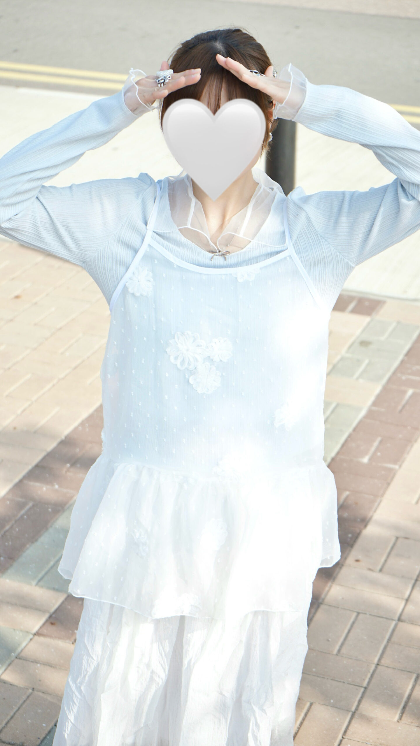 IMG_4054 襯衫必備!拼透紗有領柔軟top