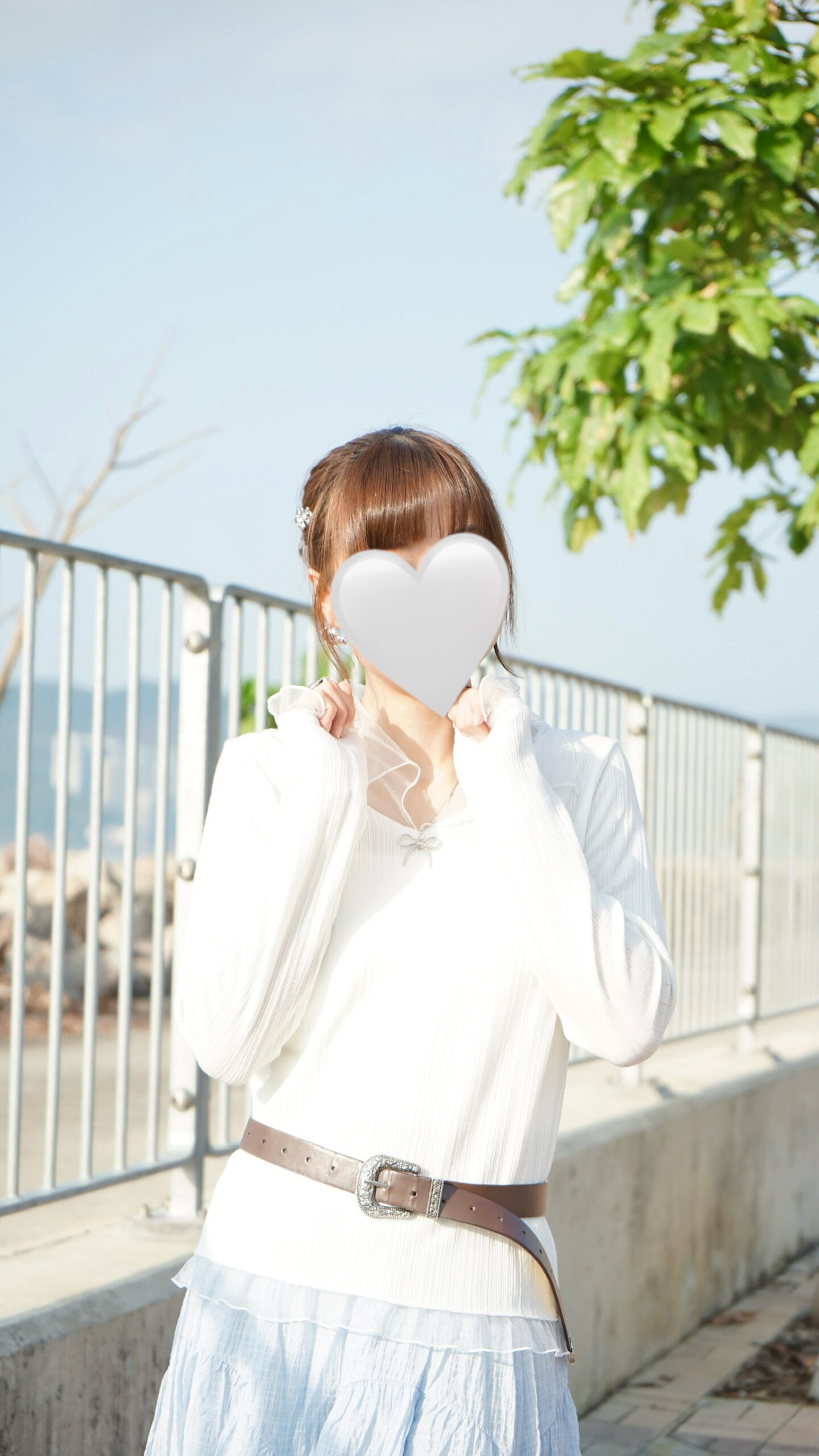 IMG_4091 襯衫必備!拼透紗有領柔軟top
