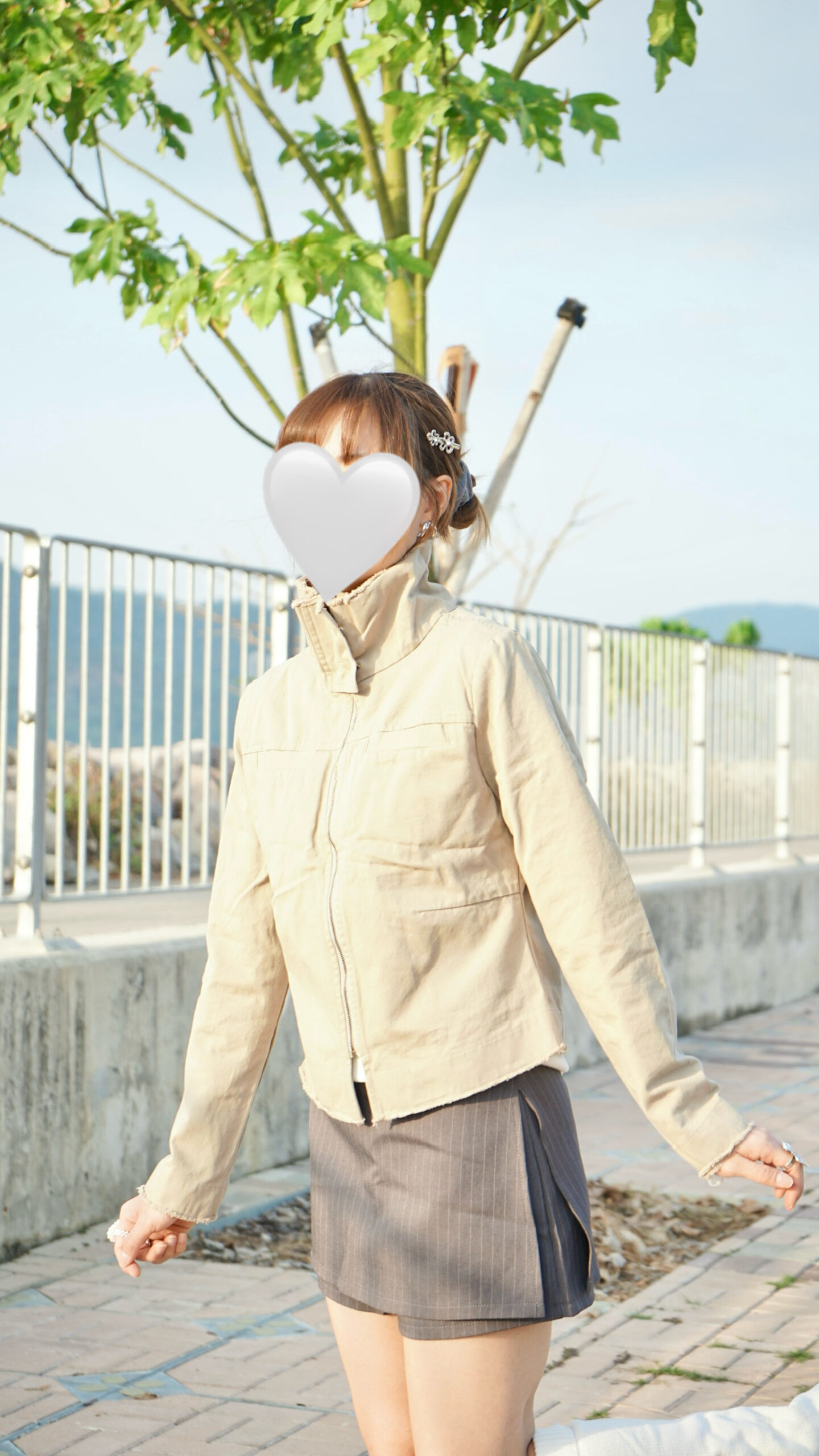 IMG_4125 韓風復古顯瘦短版外套