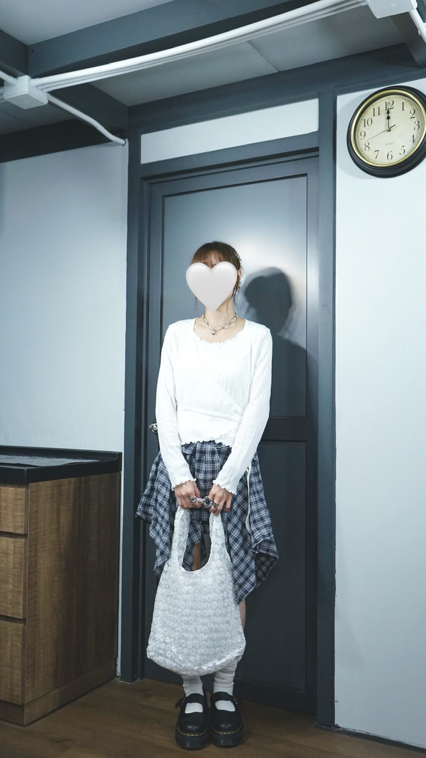 超高質刺繡小雛菊tote bag