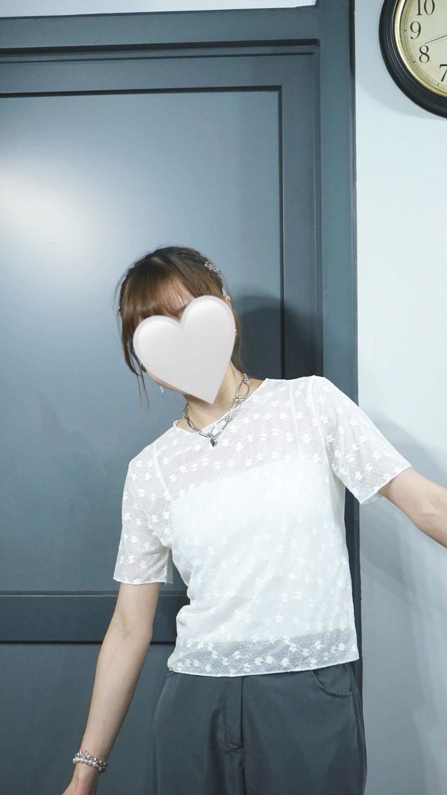 超舒服小花花透薄top