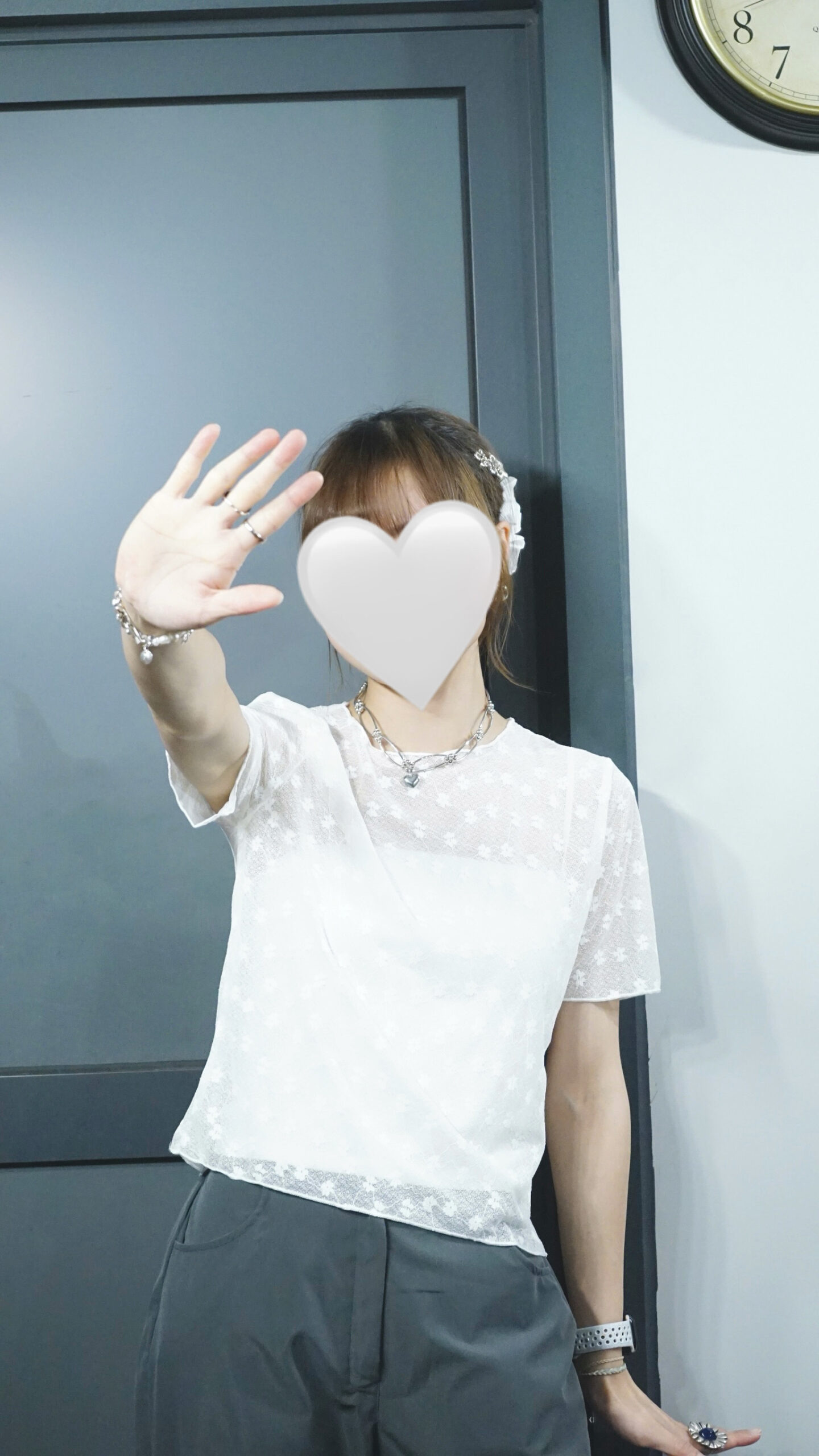 超舒服小花花透薄top