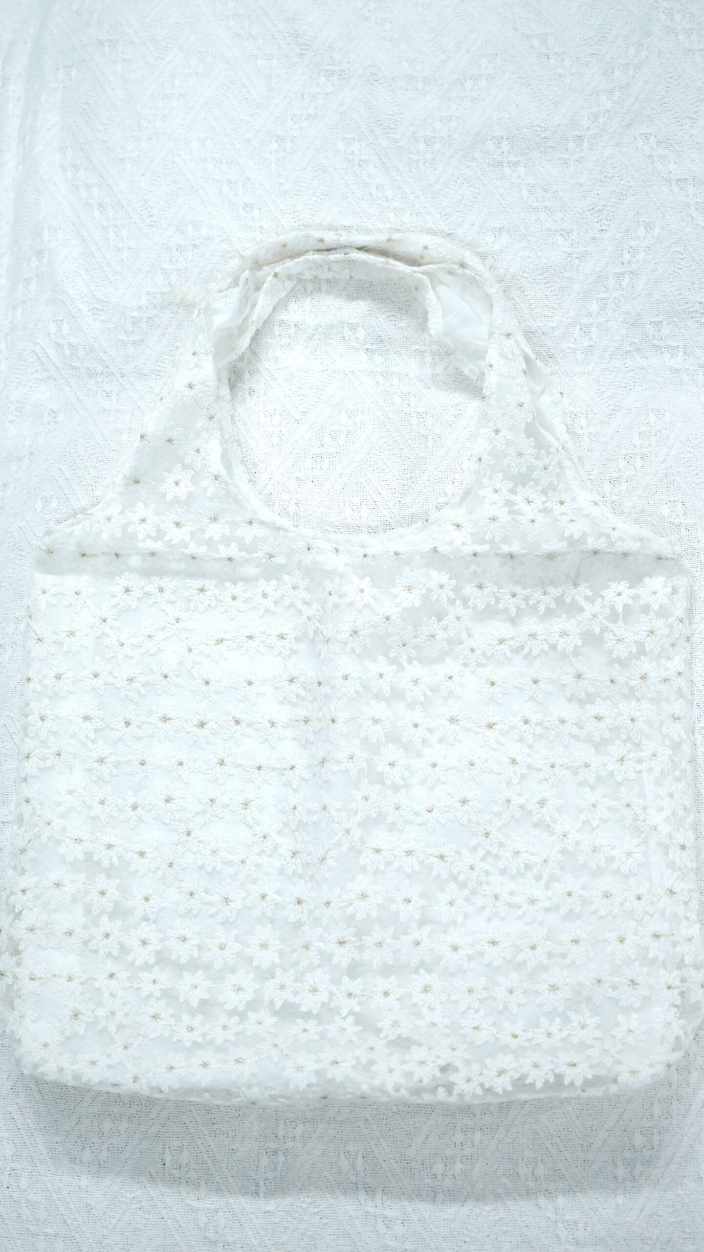 超高質刺繡小雛菊tote bag