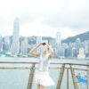 超美～小碎花lace拼布顯瘦上衣