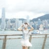 超美～小碎花lace拼布顯瘦上衣