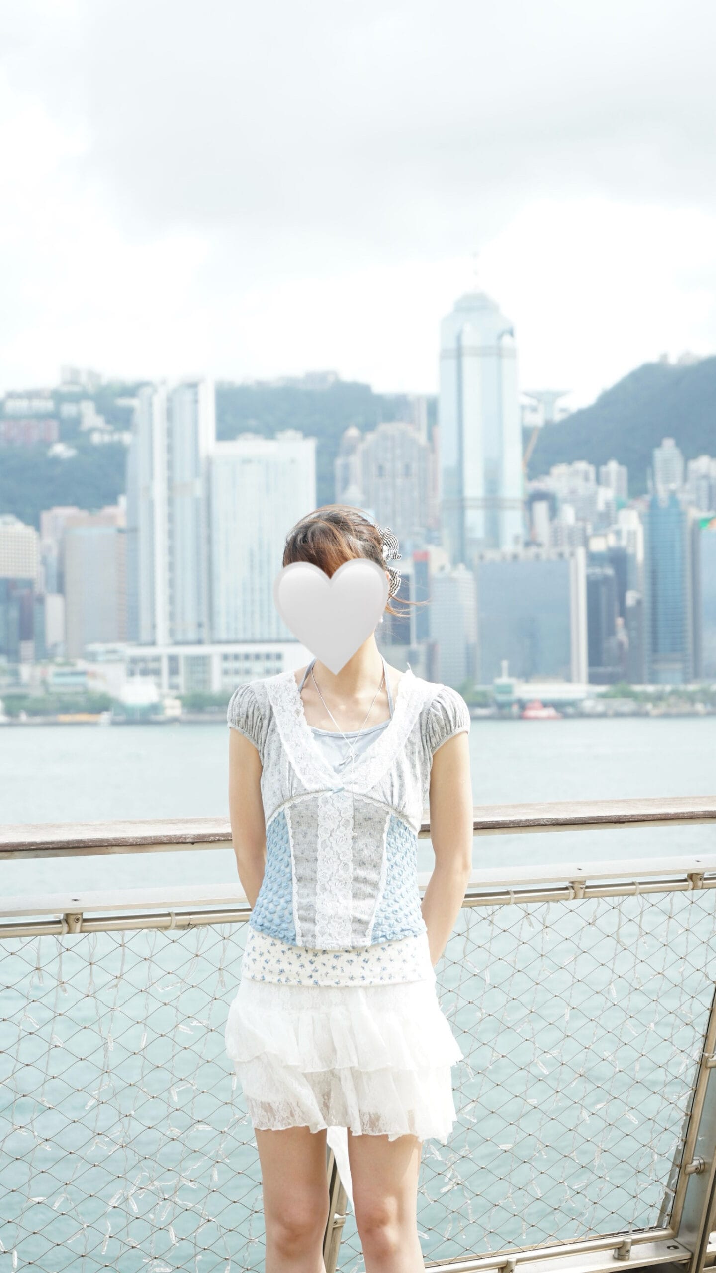 超美～小碎花lace拼布顯瘦上衣