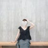 韓系顯高索索綁帶長裙