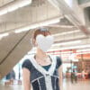 超美～小碎花lace拼布顯瘦上衣